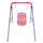 Altalena da Giardino 1 Posto New baby Rosa 100x144x120 cm