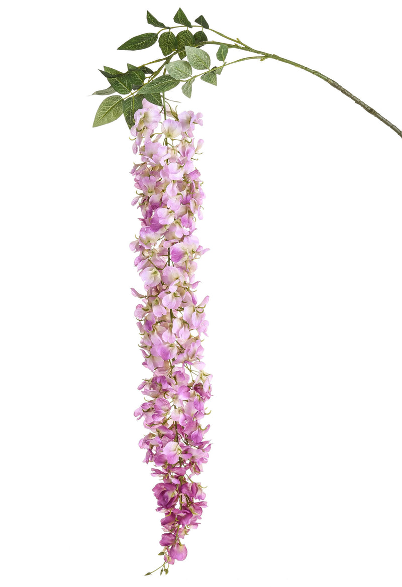 Set 2 Ramo Artificiale di Glicine Altezza 162 cm 