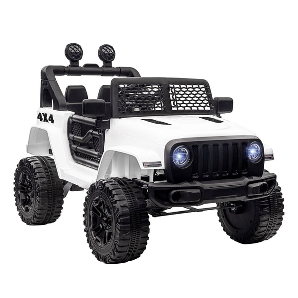 Macchina Elettrica per Bambini 12V Fuoristrada Bianco prezzo