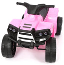 Mini Quad Elettrico per Bambini 6V Nero e Rosa
