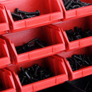 Pannello da parete con 30 Box Portautensili Contenitori attrezzi officina garage