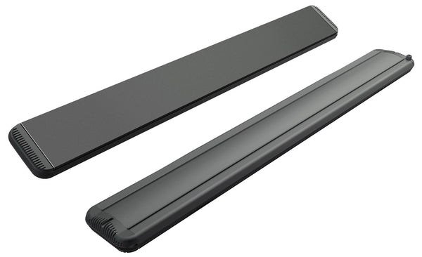 Stufa Elettrica ad Infrarossi 195x20,1x5,8 cm da Soffitto 3200W in Alluminio Moel Hot-Top Nera acquista