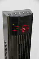 Ventilatore a Colonna Oscillante con Telecomando 3 Velocità  50W Kooper Eolo