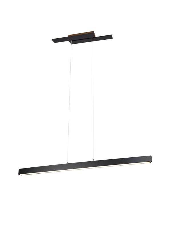 Lampada a Sospensione da Interno a LED in Metallo Nero Opaco sconto