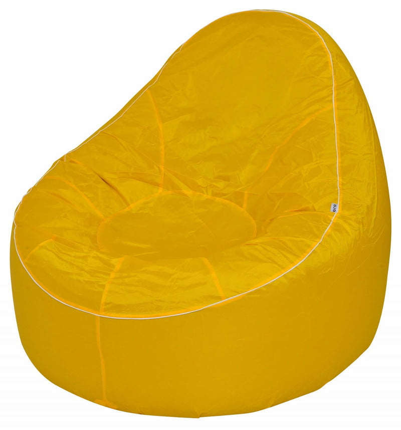 Pouf Gonfiabile da Esterno 118x110x90cm Sofa Avenli Giallo