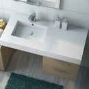 Lavabo da Bagno Acrilico Bianco 100cm Fosterberg Porto 3