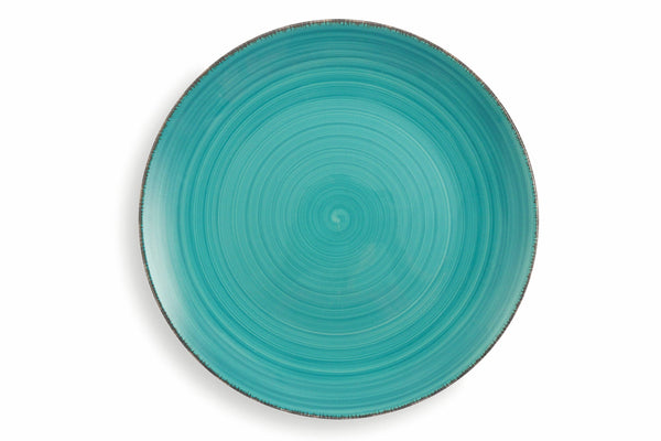 acquista Set 6 Piatti Frutta Ø19 cm in Gres Villa d'Este Home Tivoli Acquamarina Baita