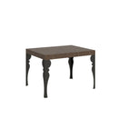 Tavolo Allungabile 120-204x80x77 cm Paxon Noce e Antracite