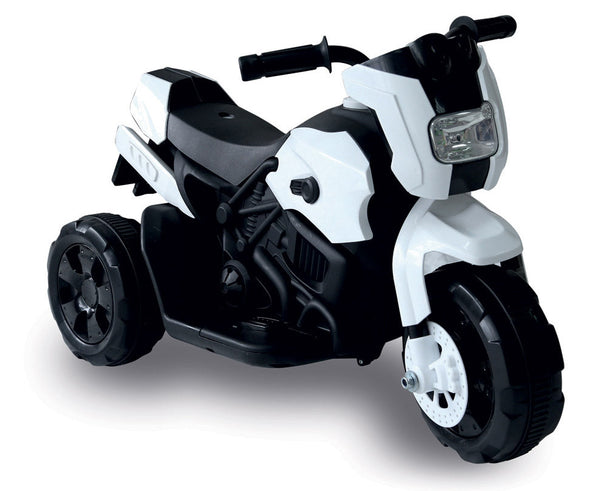 sconto Moto Elettrica per Bambini 6V Motard Bianca