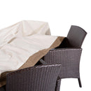 Telo di Copertura Impermeabile Multiuso in Oxford Crema 35.3x28x12 cm 