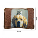 Borsa Acqua Calda Elettrica Scaldamani Ricaricabile Marrone