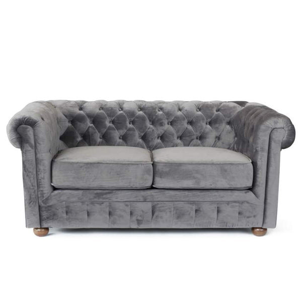 prezzo Divano 2 Posti 170x81x77 cm in Tessuto Grigio