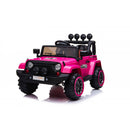 Macchina Elettrica per Bambini Fuoristrada Adventure 12V con Telecomando Fucsia