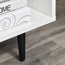 Mobile TV 1 Anta 3 Ripiani 120x40x55 cm in MDF Bianco