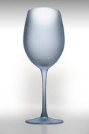 Set 6 Calici Frosted in Vetro 550 ml Villa d'Este Home Tivoli Blue Dream