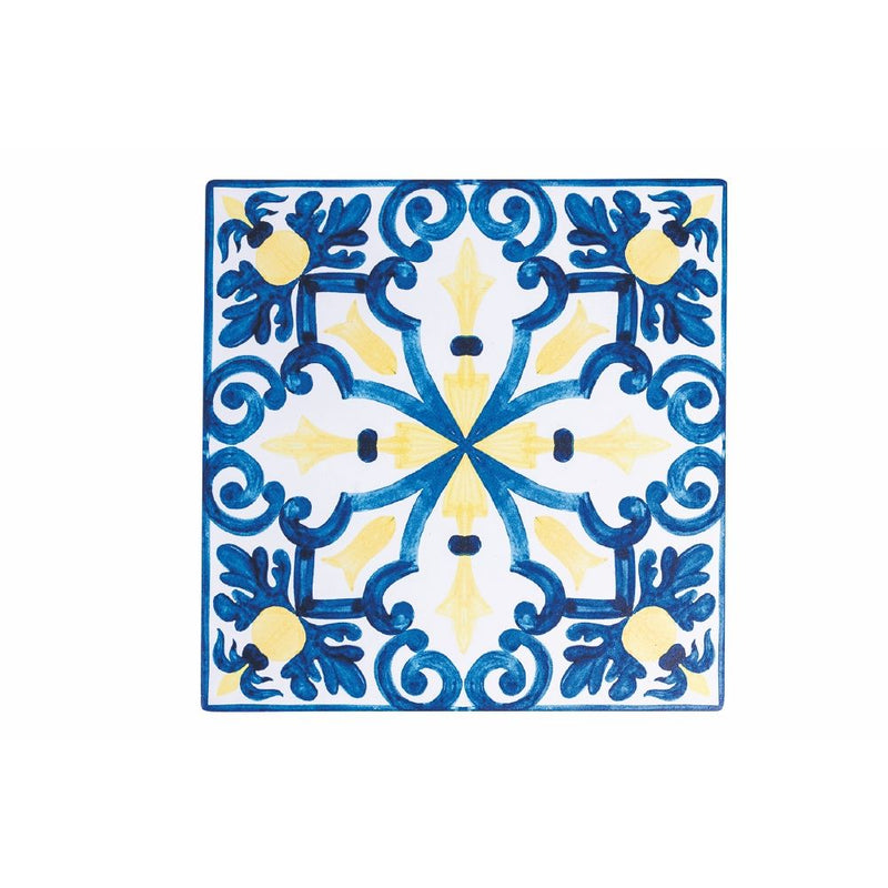 Sottopentola 16x16x0,5 cm in Ceramica VdE Tivoli 1996 Naxos