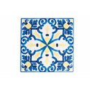 Set 4 Sottobicchieri 10x10x0,5 cm  in Ceramica VdE Tivoli 1996 Naxos