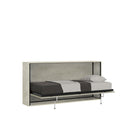  Letto Singolo a Scomparsa Salvaspazio Orizzontale Kando H97,4 cm Cashmere  