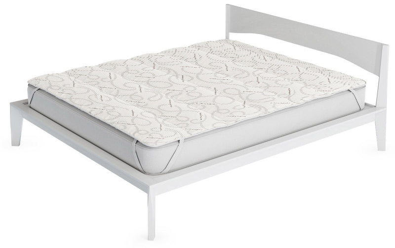 Topper Trapuntato Imbottito in Fibra di Cashmere con Elastici Tortora Varie Misure