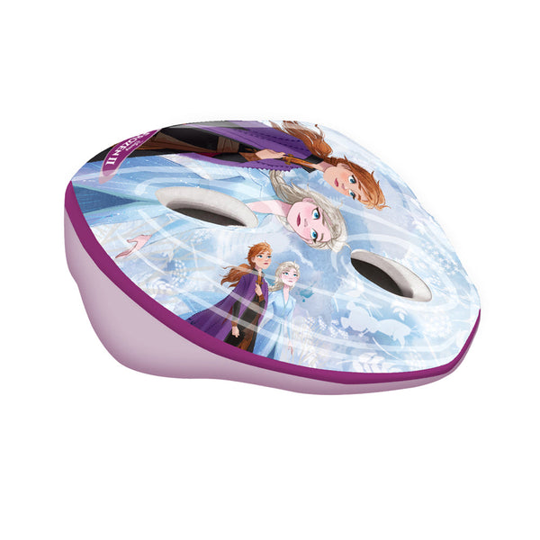 Casco per Bambina Misura 52-56 cm con Fori di Aerazione con Licenza Disney Frozen sconto