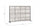 Pannello Paravento Frangivista 180x30x120h cm Paxson Antracite/Beige