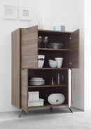 Mobile Alto da Salotto 4 Porte 148x106x50cm TFT  Palma Quercia Sherwood