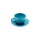 Set 6 Tazze da The con Piattino Ø9,5xh7 cm in Gres Porcellanato Romeo Turchese