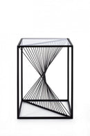 Tavolino Espiral 40x40 in Metallo