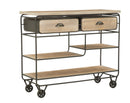 Console Industry 98,5x37,5x82 cm in Ferro e MDF
