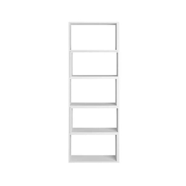 acquista Libreria 72x22x200 cm Wish estensibile angolare bianca