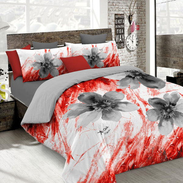 sconto Copripiumino Matrimoniale Stampa sul Sacco e Federe Kio626