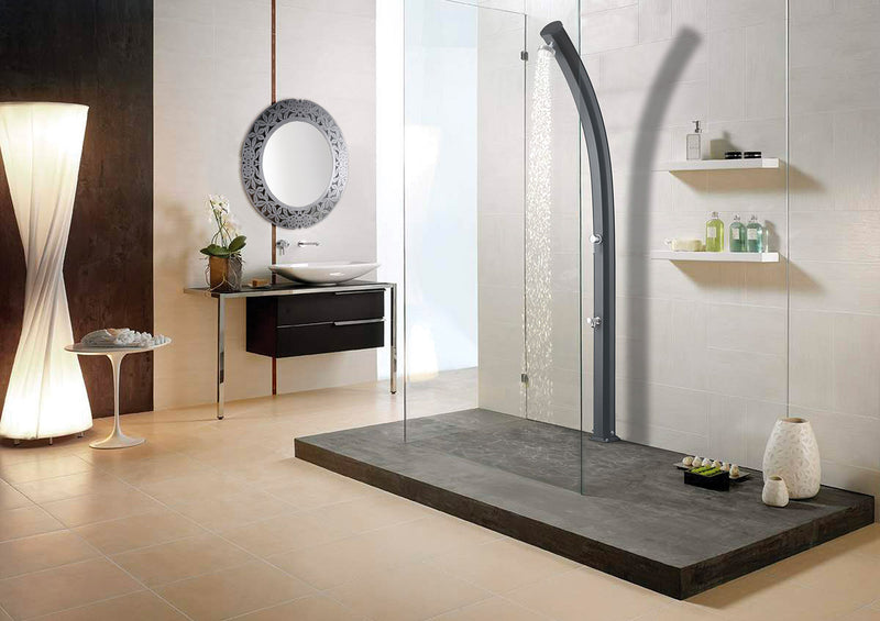 Doccia da Giardino Miscelatore e Lavapiedi Arkema Jolly Inox Paint