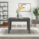 Tavolo Allungabile 120x80 cm in MDF Megaron Antracite