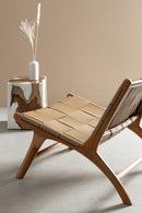 Poltrona Soggiorno 65x79x69 cm Caroline in Pelle Tortora