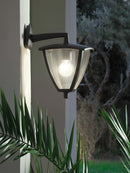 Lampada a Sospensione da Esterno E27 in Alluminio Sovil Grigio