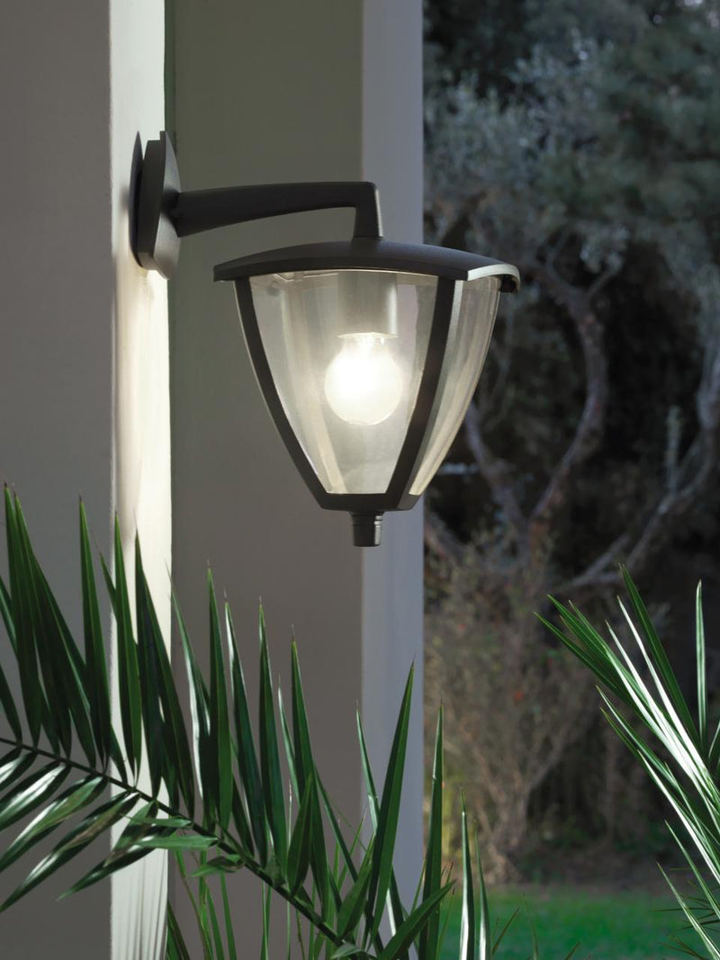 Lampada Palo da Giardino E27 60W in Alluminio Sovil Grigio