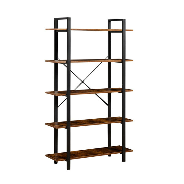 Libreria moderna con 5 ripiani 105x33,5x177,5cm in legno e metallo online