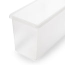 Kit 7 Aste Pantaloni e Vassoio per Armadio 800 mm in Acciaio Emuca Grigio Pietra
