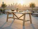 Tavolo da Giardino 240x90x82H cm Ercole in Legno
