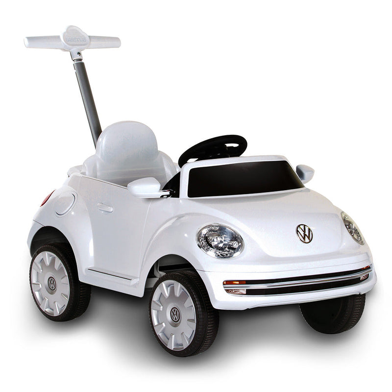 Macchina a Spinta per Bambini con Licenza Volkswagen Maggiolino Bianca