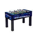 Calciobalilla con Aste Telescopiche 132x72x87 cm in Mdf 