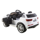 Macchina Elettrica per Bambini 12V con Licenza Audi Q7 Bianco