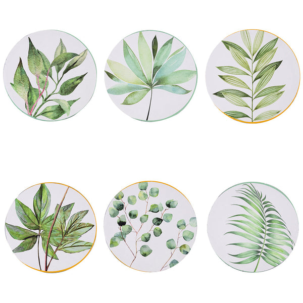 Set 6 Sottopiatti Tondi Ø33x2 cm in Polipropilene VdE Tivoli 1996 Oriental Botanique acquista