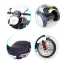 Moto Motocicletta Elettrica per Bambini 6V Speed Kidfun Verde