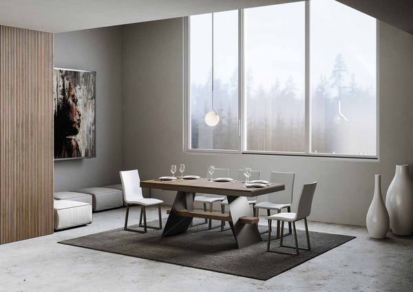 online Tavolo Allungabile 160-420x90x77 cm Baita Evolution Noce