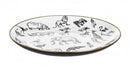 Piatto Decorativo Africa D35 in Porcellana