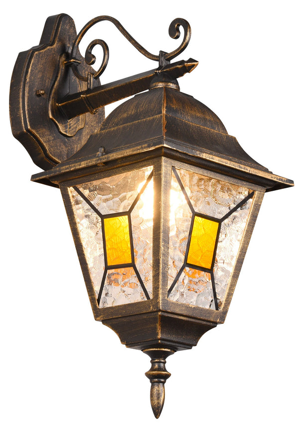 Applique da Esterno Attacco E27 in Alluminio Ruggine acquista