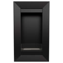 Camino a Bioetanolo da Parete 46x78 cm Flig Las Vegas 2 Nero