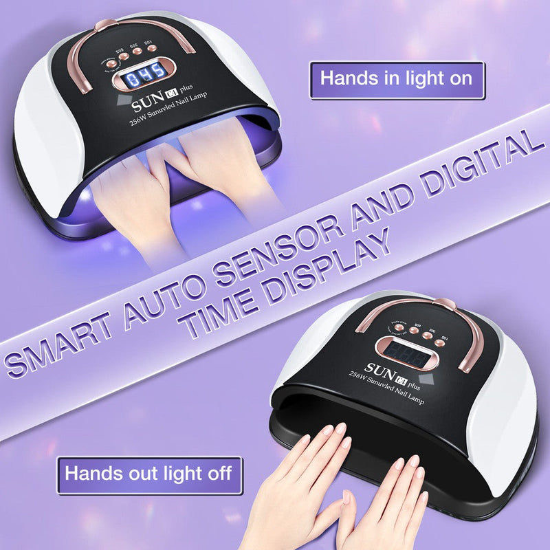 Lampada LED UV per Unghie 256W con Display