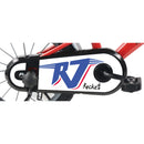 Bicicletta per Bambini 16" Rocket Freni Caliper e Stabilizzatori in Acciaio Hi-Ten Rosso     